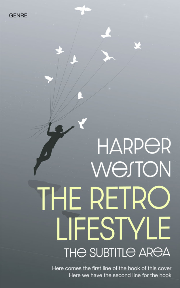 Front view of Oslo Gray #23339 - Premade Surreal Book Cover