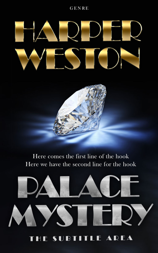 Front view of Tea #23448 - Premade Royal Romance Book Cover