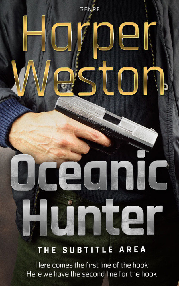 Front view of Rodeo Dust #23458 - Premade Mystery & Thriller & Suspense Book Cover