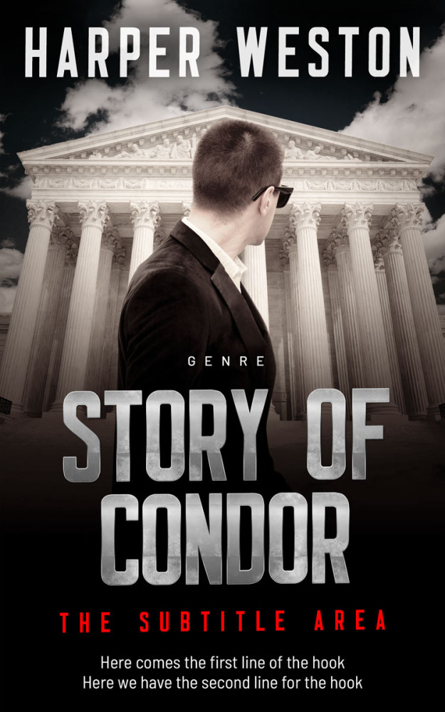 Front view of Cocoa Brown #23476 - Premade Mystery & Thriller & Suspense Book Cover