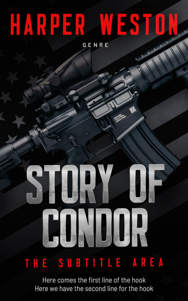 Front view of Woodsmoke #23478 - Premade Mystery & Thriller & Suspense Book Cover