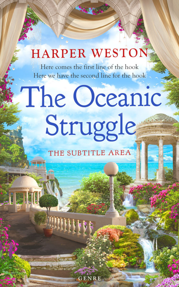 Front view of Pumice #23504 - Premade Literary Fiction Book Cover