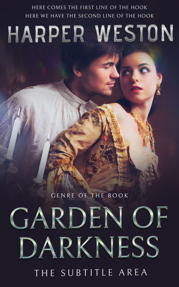 Front view of Bastille #23548 - Premade Historical Book Cover