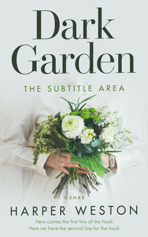 Front view of Conch #23557 - Premade Romance Book Cover