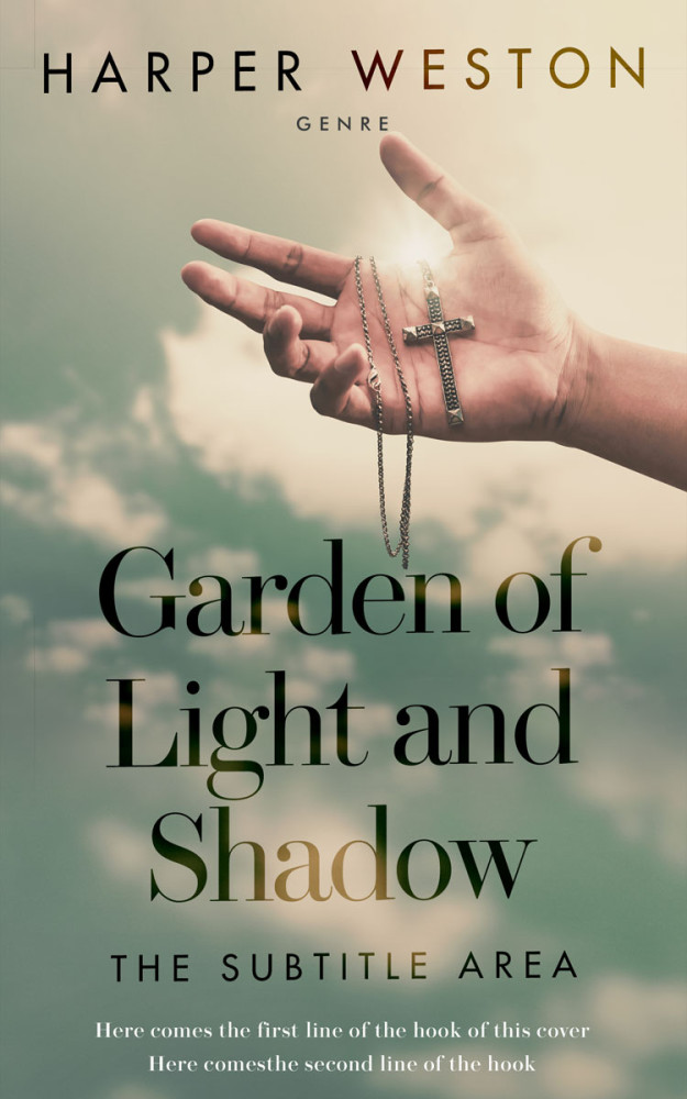 Front view of Lemon Grass #23575 - Premade Religion & Spirituality Book Cover | BookCoverZone