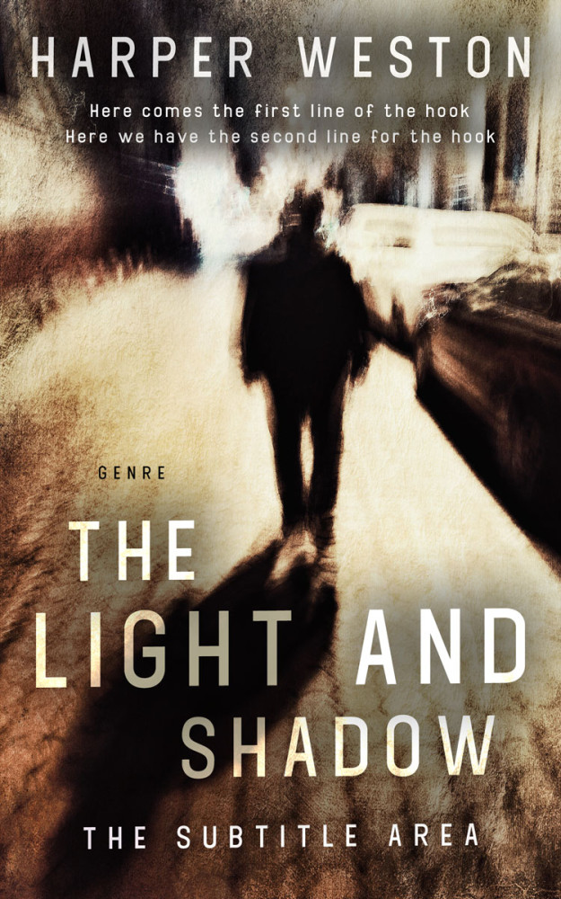 Front view of English Walnut #23591 - Premade Mystery & Thriller & Suspense Book Cover