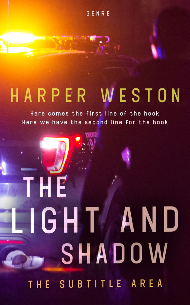 Front view of Heath #23594 - Premade Mystery & Thriller & Suspense Book Cover