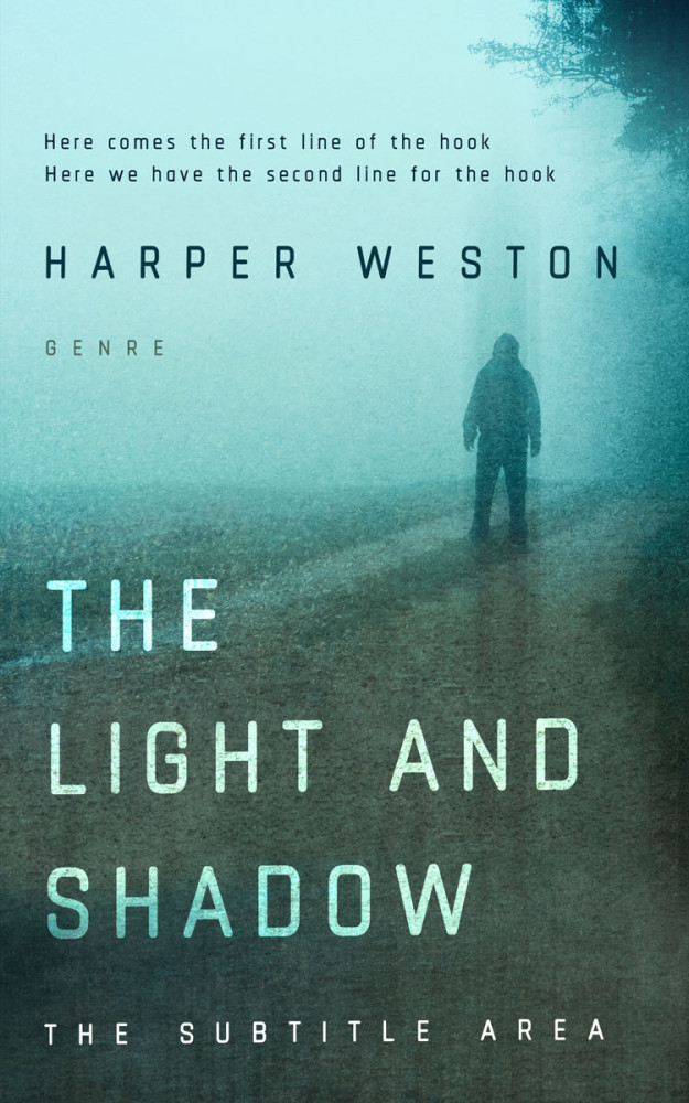 Front view of Mineral Green #23610 - Premade Mystery & Thriller & Suspense Book Cover