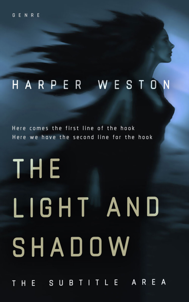 Front view of Bunker #23630 - Premade Fantasy Book Cover