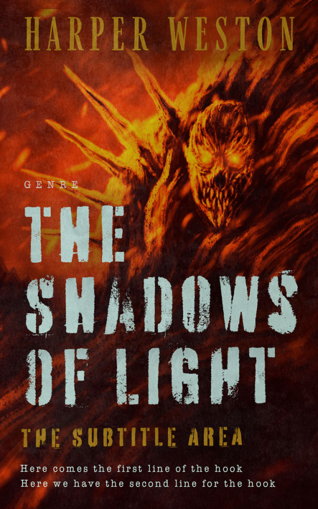 Front view of Paco #23638 - Premade Fantasy Book Cover | BookCoverZone