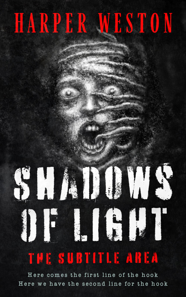 Front view of Woodsmoke #23643 - Premade Fantasy Book Cover