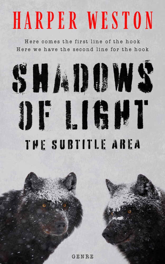 Front view of French Gray #23644 - Premade Mystery & Thriller & Suspense Book Cover