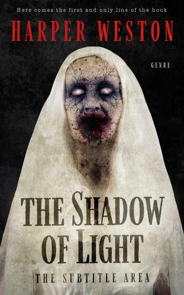 Front view of Bison Hide #23658 - Premade Horror Book Cover