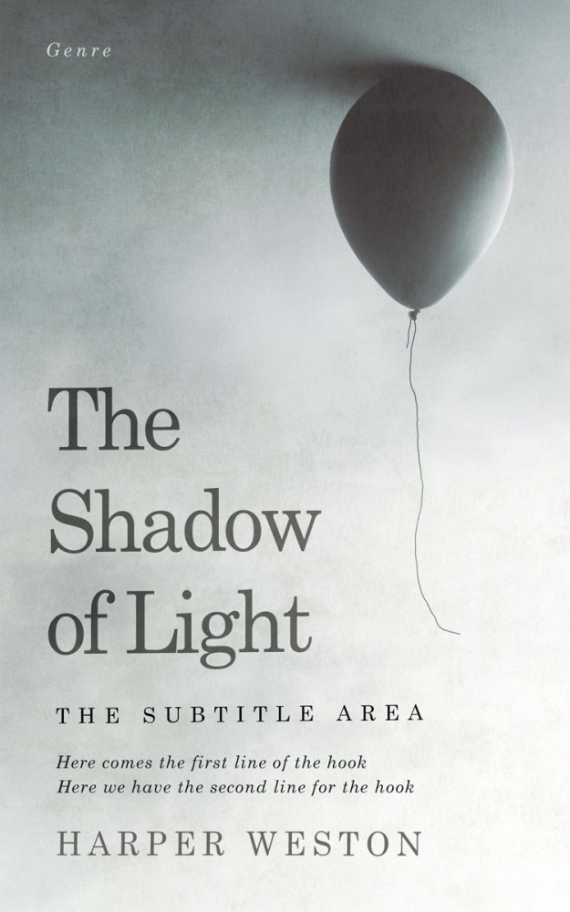 Front view of Iron #23668 - Premade Abstract Book Cover