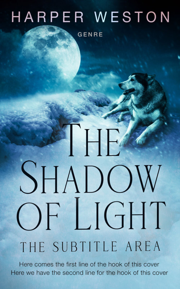 Front view of Half Baked #23716 - Premade Fantasy Book Cover