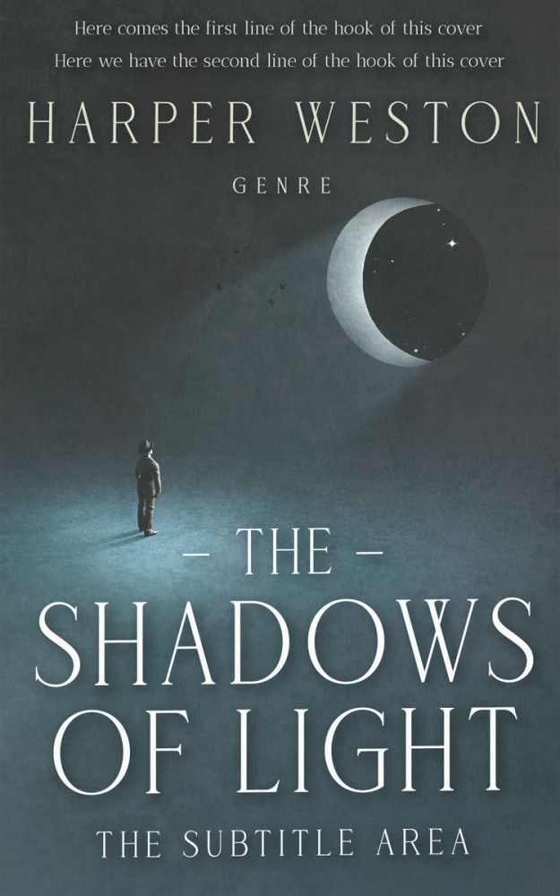 Front view of Limed Spruce #23739 - Premade Fantasy Book Cover