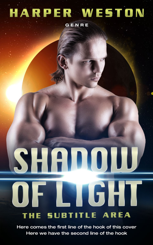 Front view of Rodeo Dust #23785 - Premade Science Fiction Book Cover