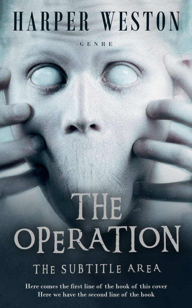 Front view of Submarine #23831 - Premade Horror Book Cover