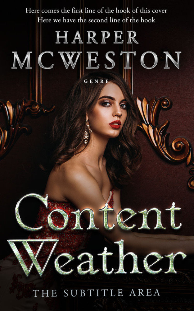 Front view of Night Rider #23847 - Premade Romance Book Cover