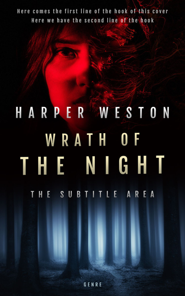 Front view of Woodsmoke #23899 - Premade Mystery & Thriller & Suspense Book Cover