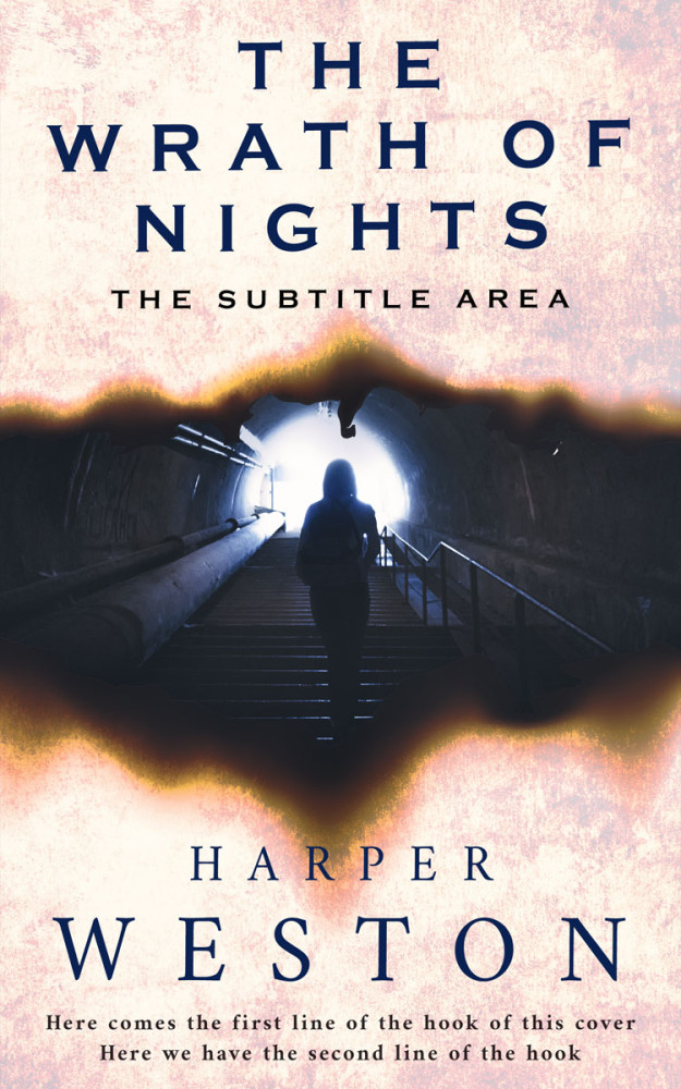 Front view of Albescent White #23913 - Premade Mystery & Thriller & Suspense Book Cover