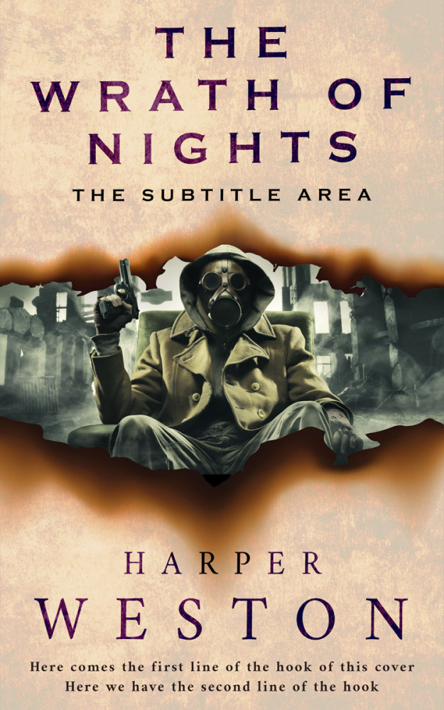 Front view of Double Spanish White #23918 - Premade Mystery & Thriller & Suspense Book Cover