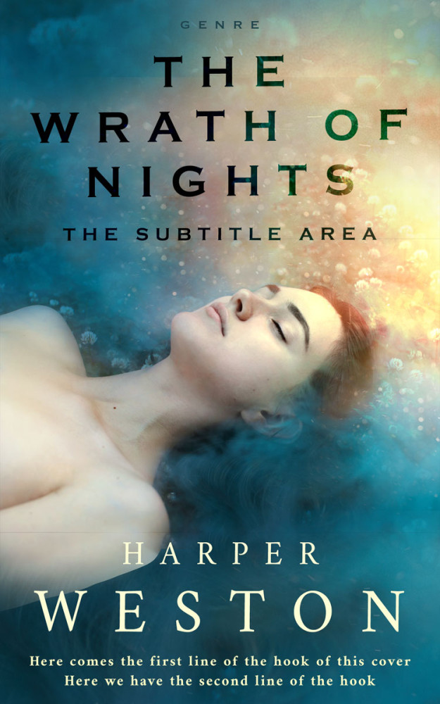 Front view of Cello #23928 - Premade Fantasy Book Cover