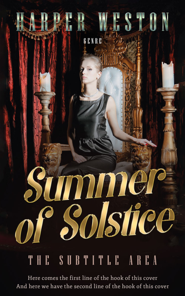 Front view of Mongoose #23982 - Premade Erotica Book Cover