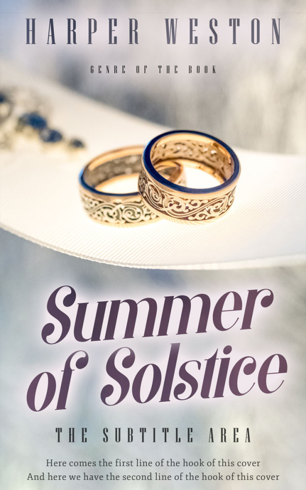 Front view of Timberwolf #23991 - Premade Romance Book Cover | BookCoverZone