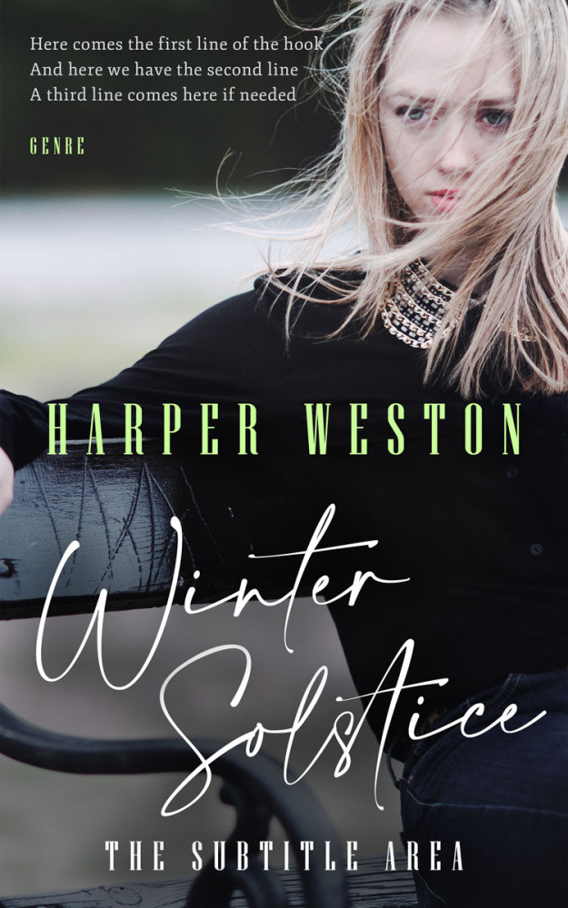 Front view of Cloud #24000 - Premade Teen & Young Adult Book Cover