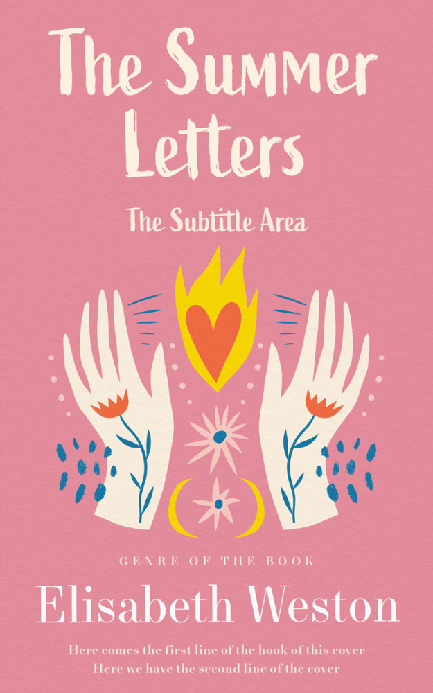 Front view of Deep Blush #24010 - Premade Religion & Spirituality Book Cover