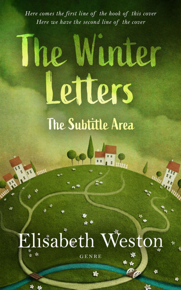 Front view of Fern Frond #24014 - Premade Fantasy Book Cover | BookCoverZone