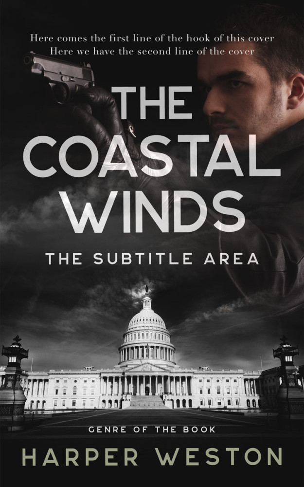 Front view of Mine Shaft #24055 - Premade Mystery & Thriller & Suspense Book Cover