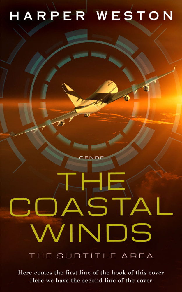 Front view of Clinker #24068 - Premade Business Book Cover