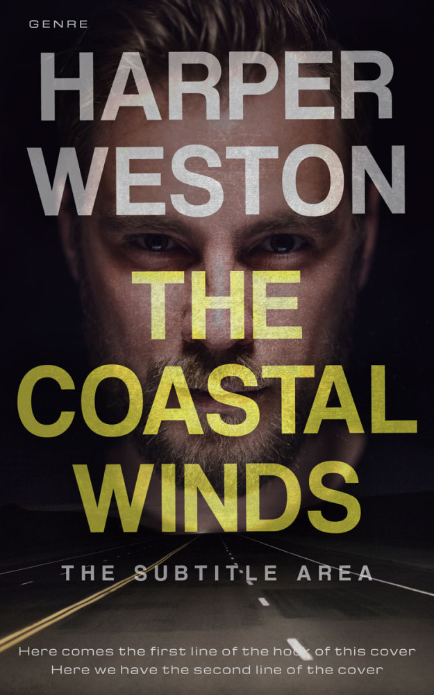 Front view of Thunder #24077 - Premade Mystery & Thriller & Suspense Book Cover