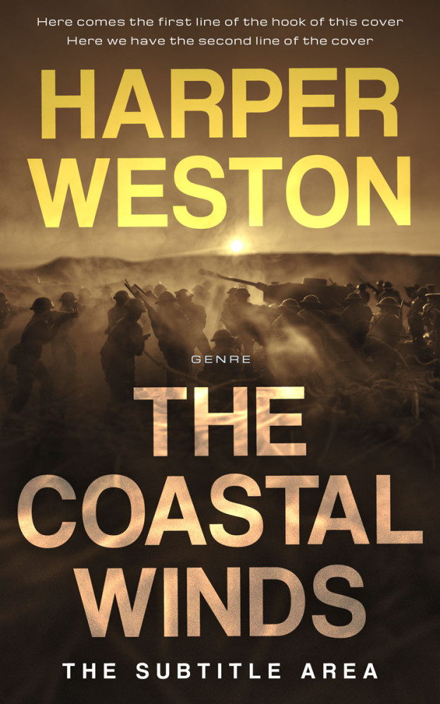 Front view of Bistre #24081 - Premade Historical Book Cover