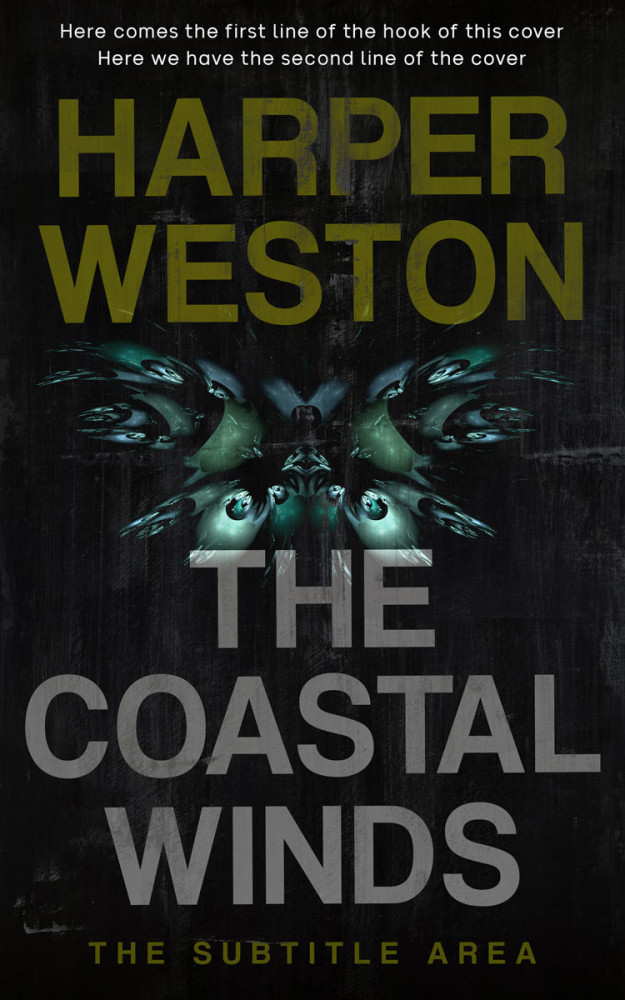 Front view of Heavy Metal #24092 - Premade Fantasy Book Cover