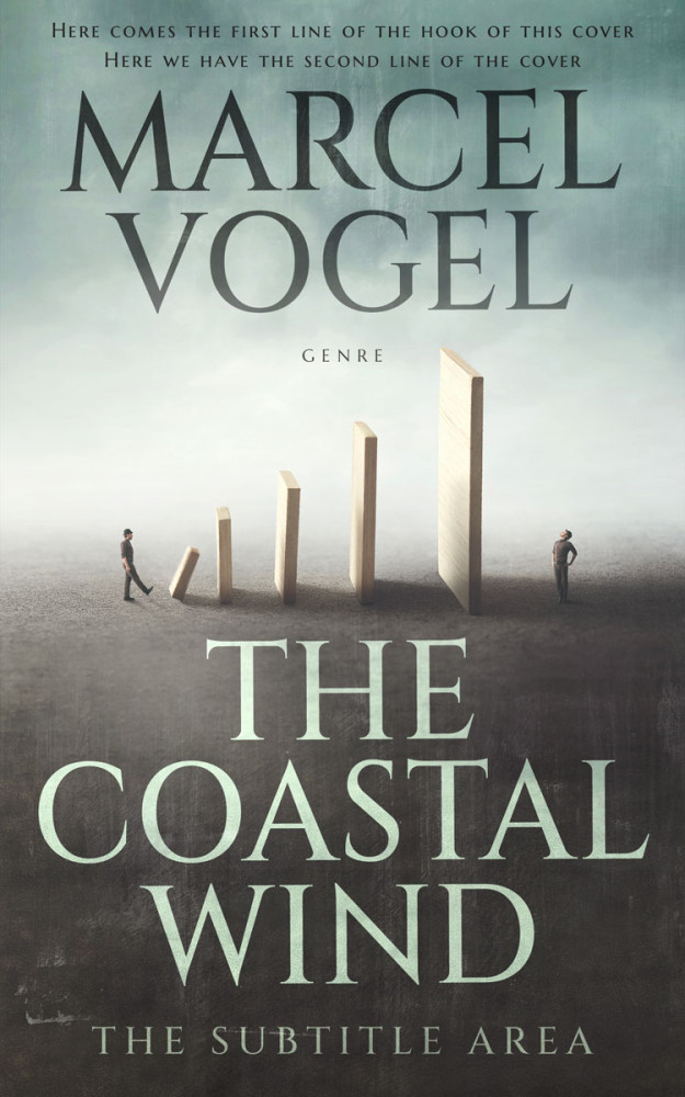 Front view of Nandor #24111 - Premade Business Book Cover