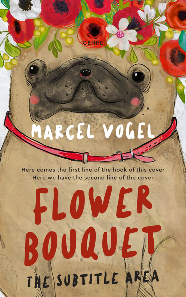 Front view of Teak #24134 - Premade Teen & Young Adult Book Cover