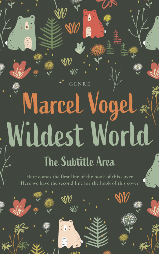 Front view of Kelp #24163 - Premade Environment & Ecology Book Cover