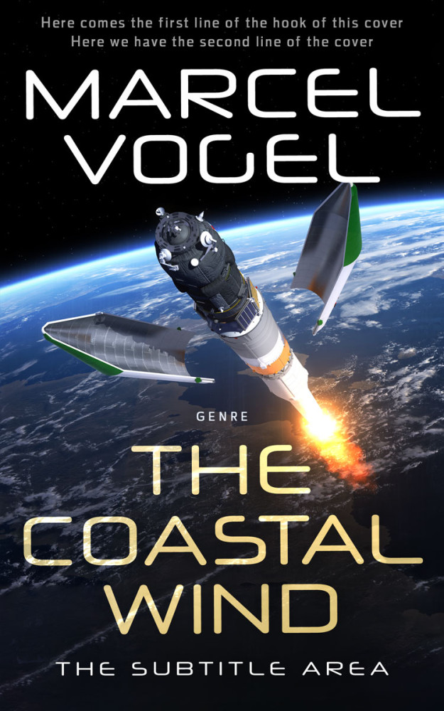 Front view of Woodsmoke #24167 - Premade Science Fiction Book Cover