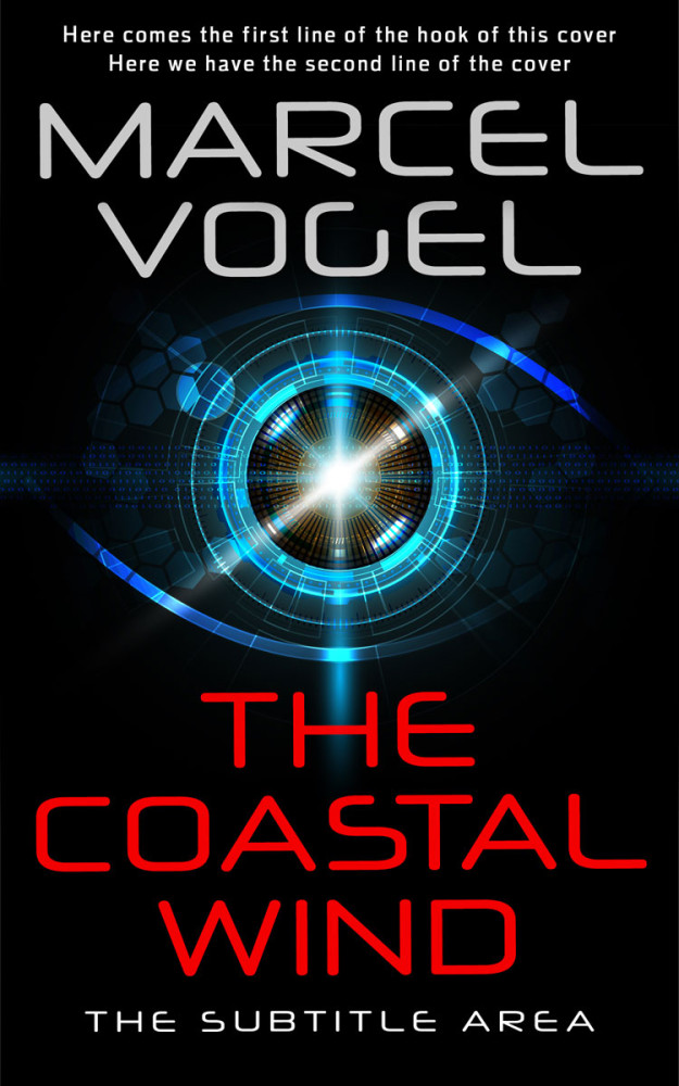 Front view of Bunker #24169 - Premade Science Fiction Book Cover