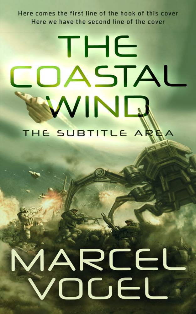 Front view of Woodland #24176 - Premade Science Fiction Book Cover