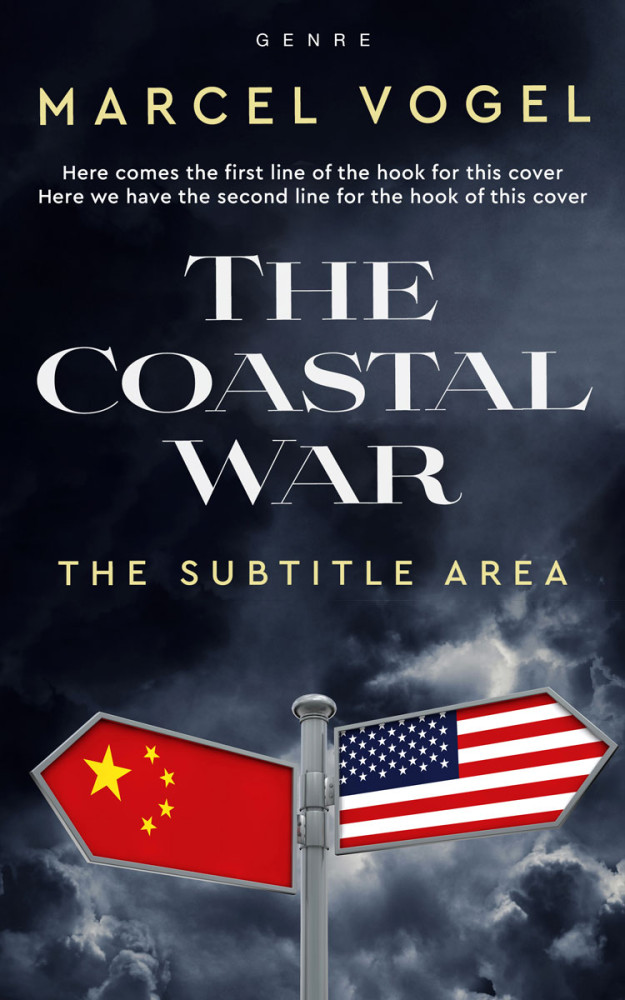 Front view of Mirage #24204 - Premade Business Book Cover | BookCoverZone