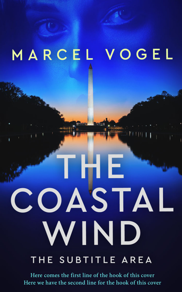 Front view of Ebony #24219 - Premade Mystery & Thriller & Suspense Book Cover