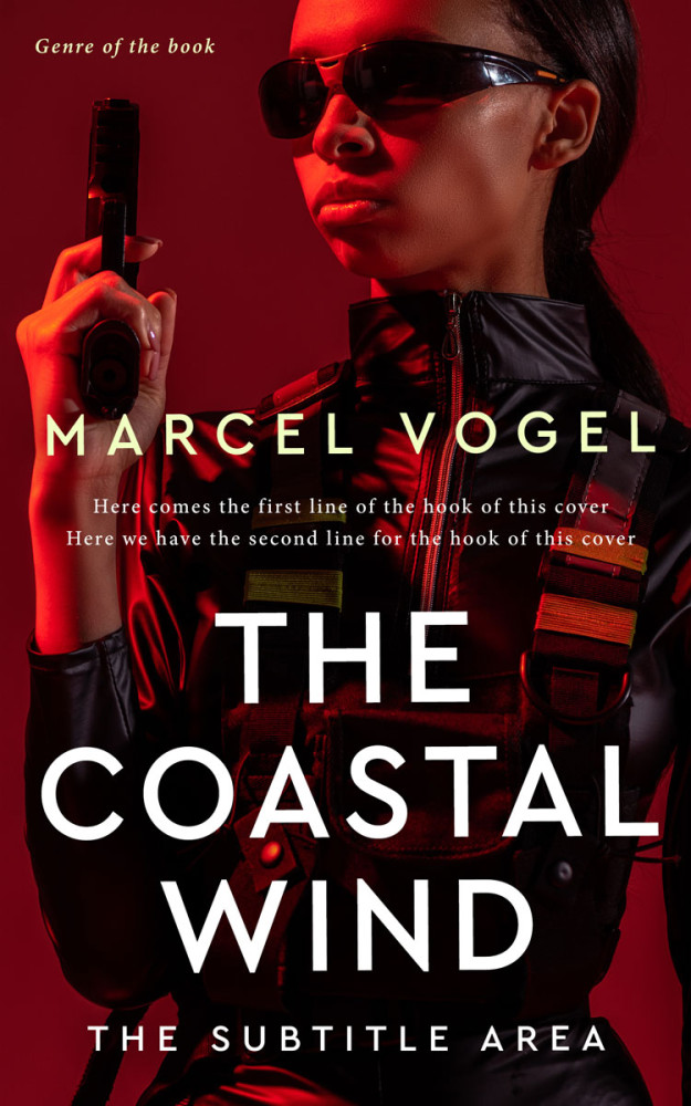 Front view of Asphalt #24221 - Premade Mystery & Thriller & Suspense Book Cover