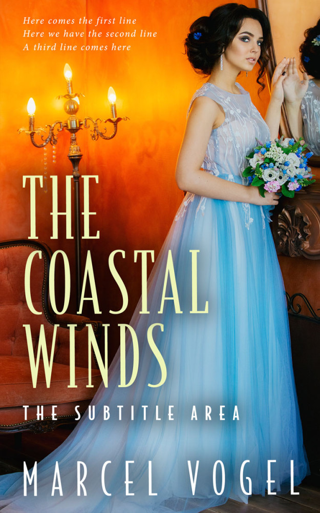 Front view of Bali Hai #24253 - Premade Romance Book Cover