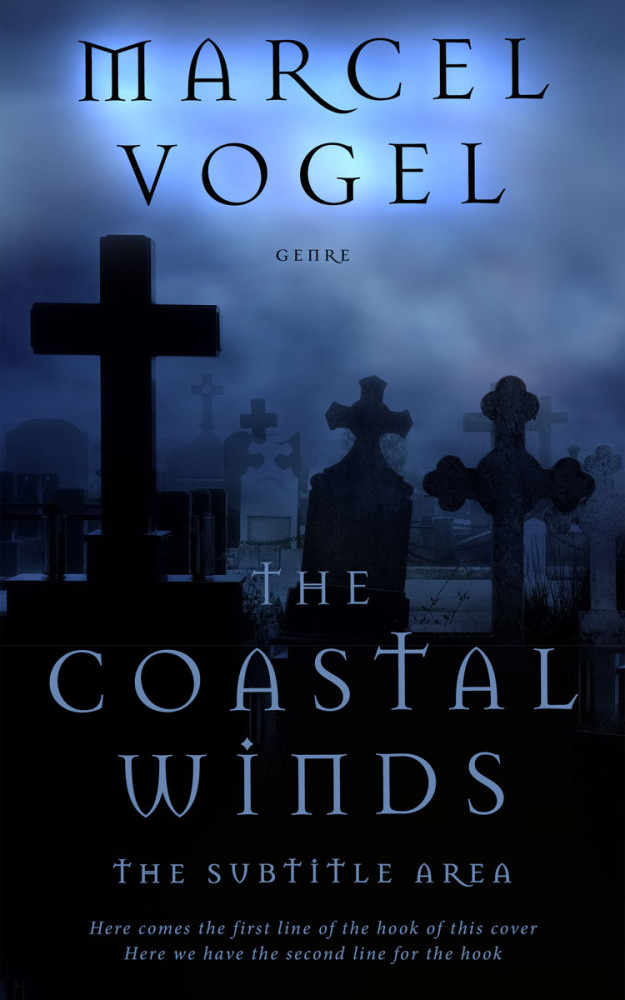 Front view of Portage #24273 - Premade Horror Book Cover