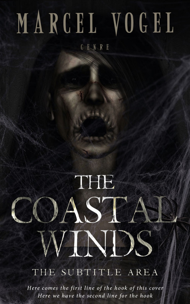 Front view of Baltic Sea #24292 - Premade Horror Book Cover