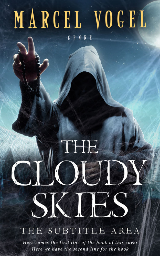 Front view of Ebony Clay #24293 - Premade Mystery & Thriller & Suspense Book Cover